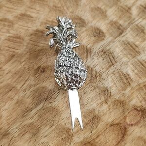 Pewter Pineapple Cheese~Crudite Fork